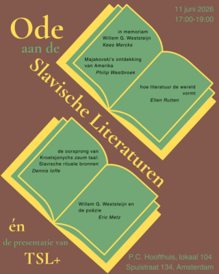 11 juni: 'Ode aan de Slavische Literaturen'